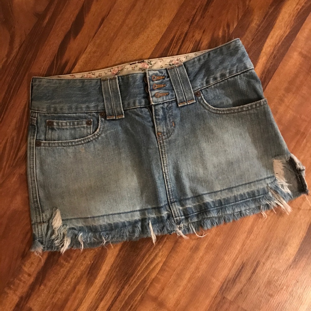 Abercrombie & Fitch Jean skirt
